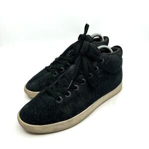 Allbirds Dark Grey Wool Piper Mid Sneakers Women's 9 US